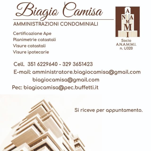 Biagio Camisa Amministrazioni Condominiali - Immagine 1