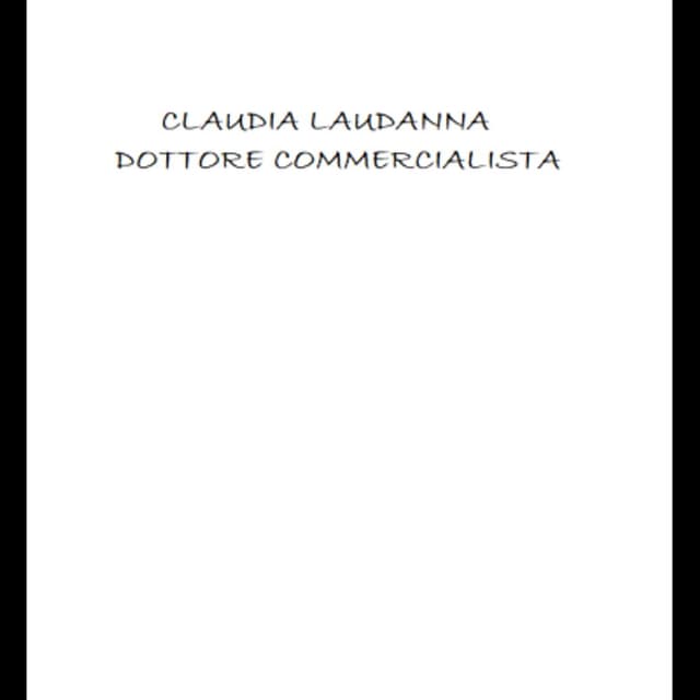 Claudia Laudanna Dottore Commercialista - Immagine 1