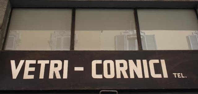 Corniciaio Vetraio Rozzoni - Immagine 1