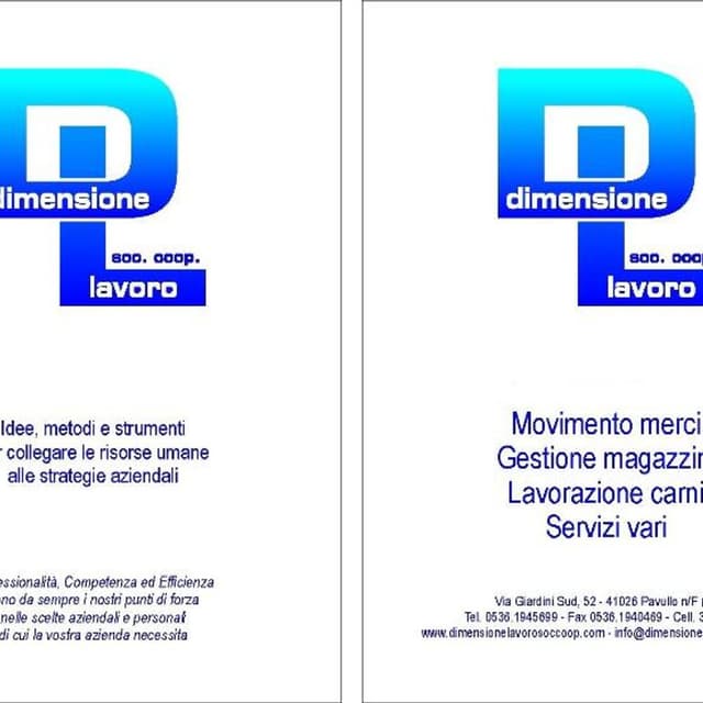 Dimensione Lavoro - Immagine 1