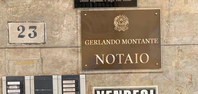 Notaio Gerlando Montante - Immagine 1
