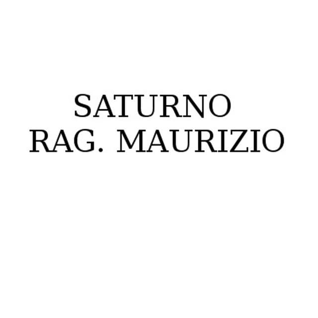 Saturno Rag. Maurizio - Immagine 1