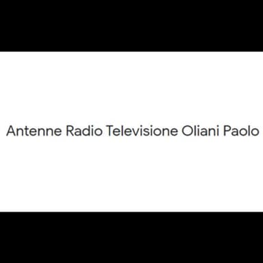 Antennista Oliani Paolo