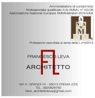 Architetto Francesco Leva