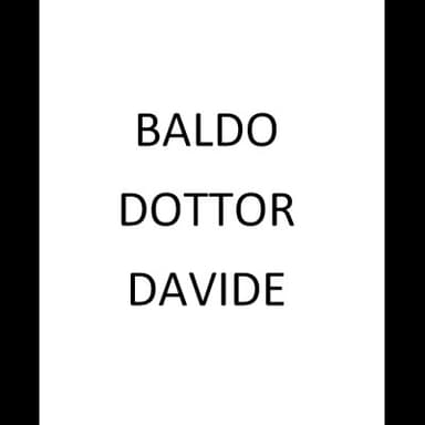 Baldo Dott. Davide
