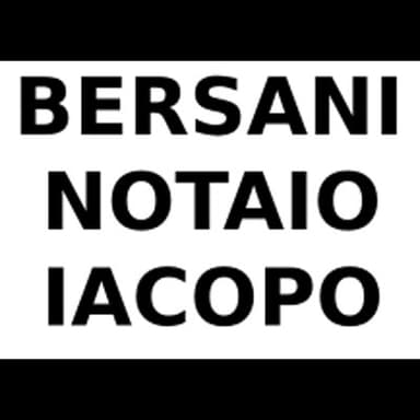 Bersani Notaio Iacopo