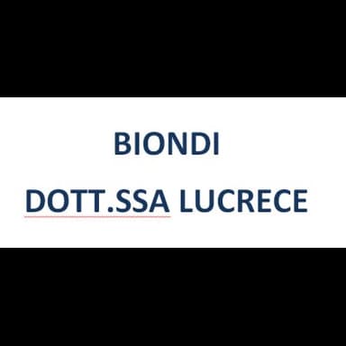 Biondi Dott.ssa Lucrece