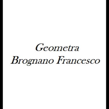 Brognano Geom. Francesco