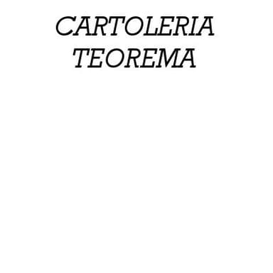 Cartoleria Teorema