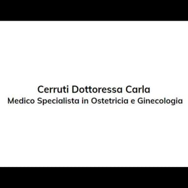 Cerruti Dr.ssa Carla Ginecologa