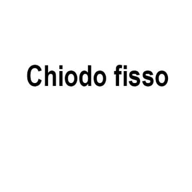 Chiodo fisso