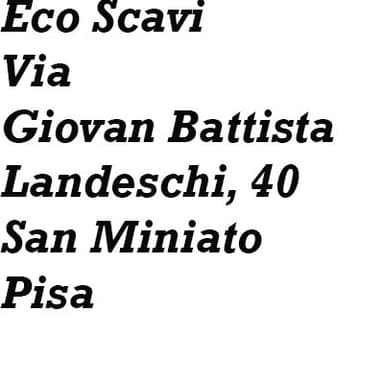 Eco Scavi