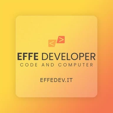 Effe Developer di Lorenzo Fadda