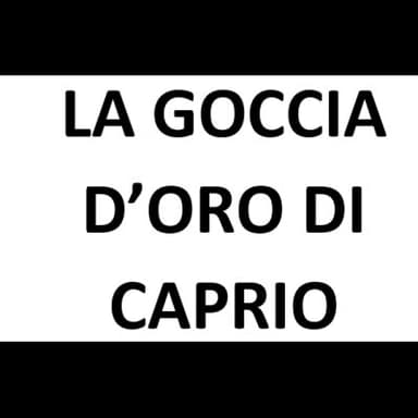 La Goccia D'Oro di Caprio