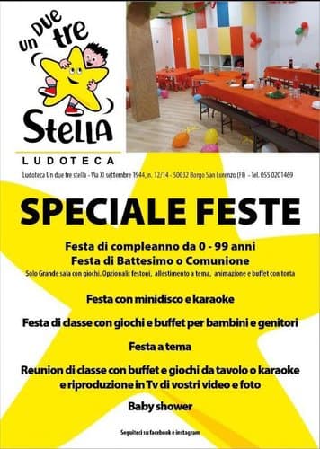 Ludoteca 1,2,3 Stella