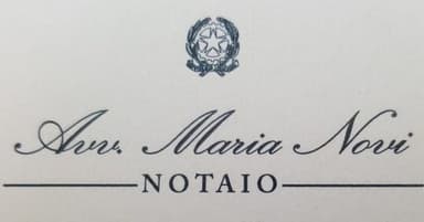 Notaio Novi avv. Maria