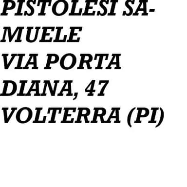 Pistolesi Samuele