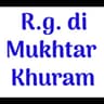 Logo R.G. di Mukhtar Khuram