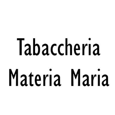 Tabaccheria Materia Maria