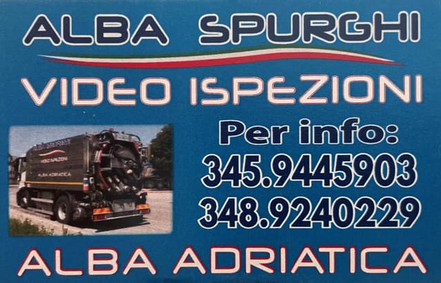 Alba Spurghi Alba Adriatica Spurgo Fognature Pozzi Neri Videoispezioni - Immagine 1