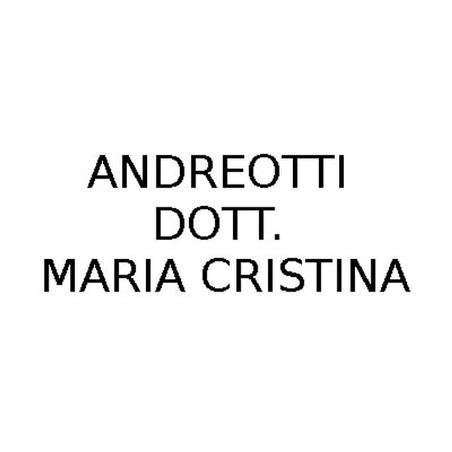 Andreotti Dott.ssa Maria Cristina - Immagine 2