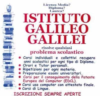 Centro Studi Galileo Galilei Recupero Anni Scolastici Castelli Romani - Immagine 1