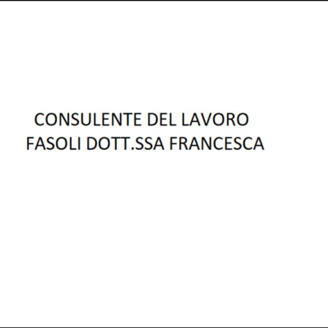 Fasoli Dott.ssa Francesca Consulente del Lavoro - Immagine 1