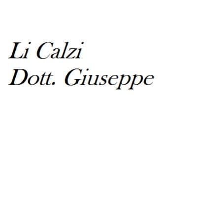 Li Calzi Dott. Giuseppe - Immagine 1