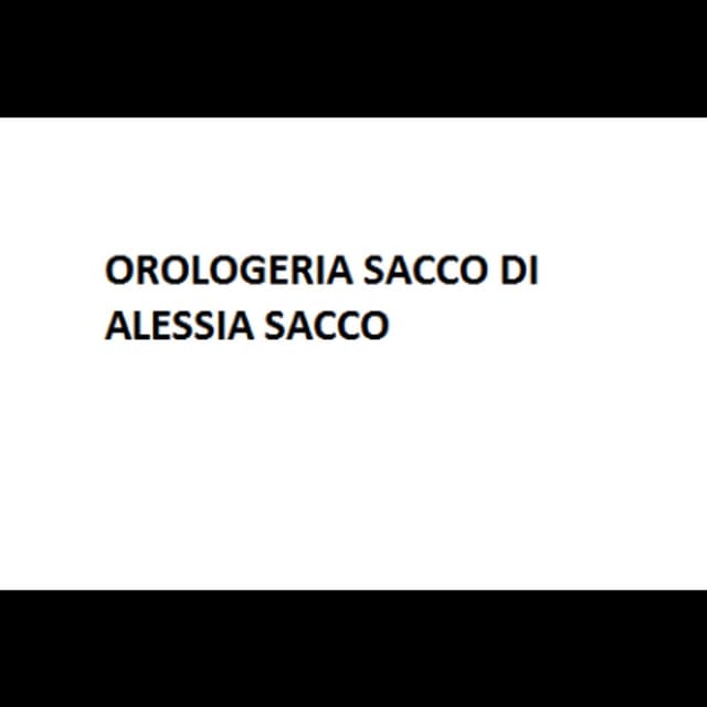 Orologeria Sacco di Alessia Sacco - Immagine 2