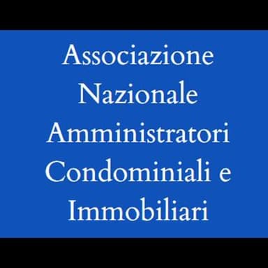 A.N.A.C.I. Associazione Nazionale Amministratori Condominiali e Immobiliari