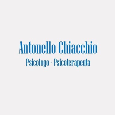 Antonello Chiacchio Psicologo - Psicoterapeuta