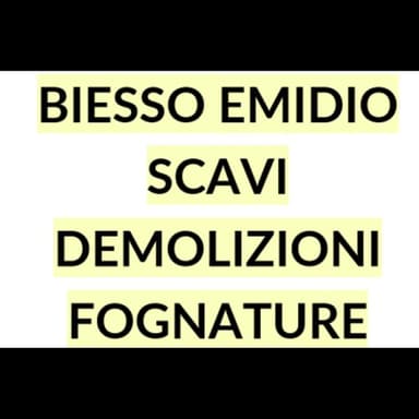 Biesso Emidio Scavi E Demolizioni E Fognature
