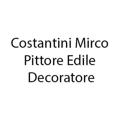 Costantini Mirco Pittore Edile Decoratore