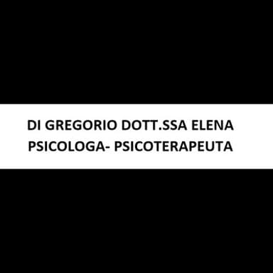 Di Gregorio Dott.ssa Elena Psicologa - Psicoterapeuta