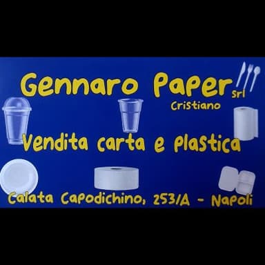 Gennaro Paper srl - Ingrosso e dettaglio Carta e Sacchetti per Alimenti