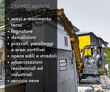 Giemmeti Scavi - Movimento Terra - Fognature - Pavimentazioni