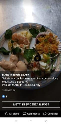 Mare in Tavola da Any