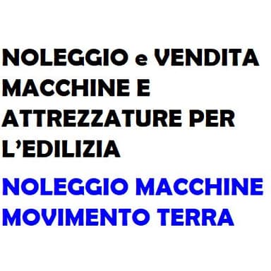 Noleggio Macchine e Attrezzature per Edilizia, Noleggio Macchine Movimento Terra