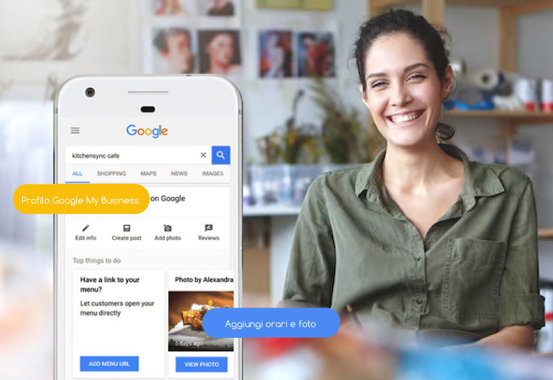 Dashboard Google My Business